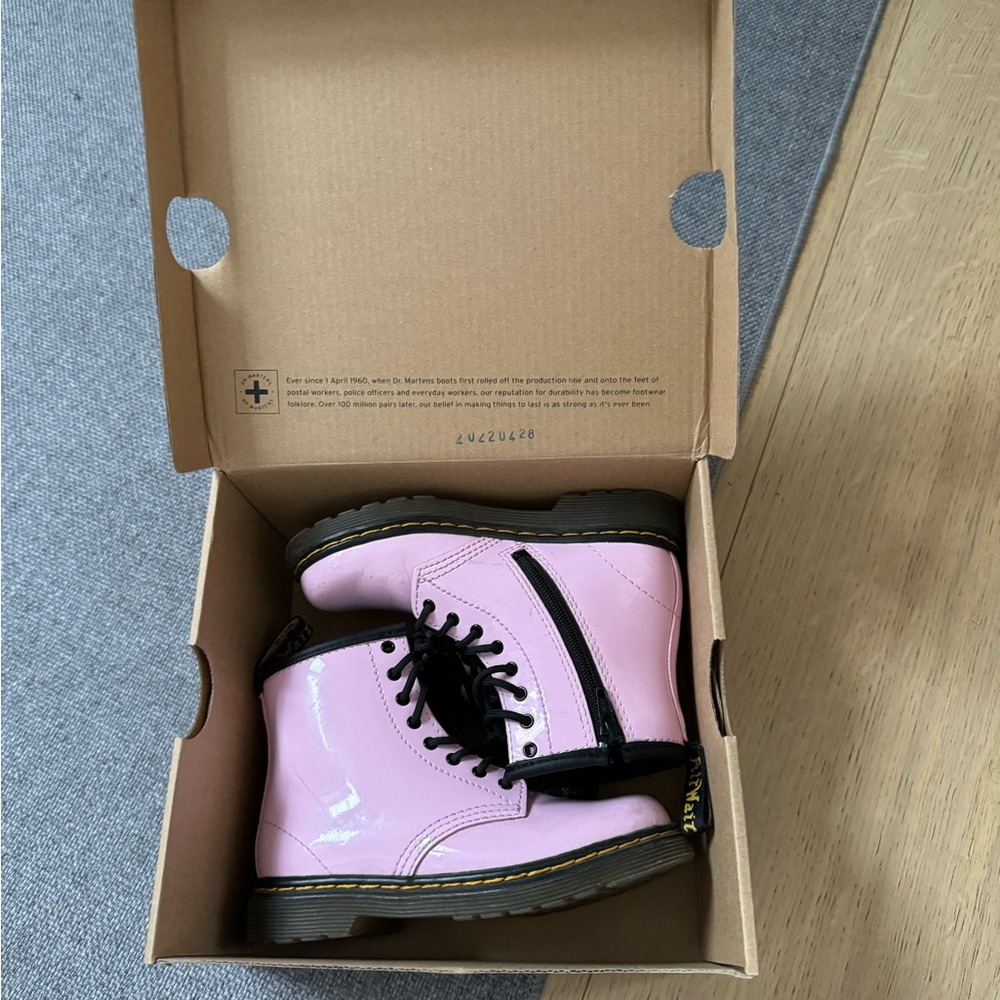 Dr. Martens Pink Boots